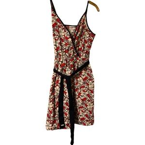Vineyard Vines for Target Floral Print Faux Wrap Dress Size XS extra small